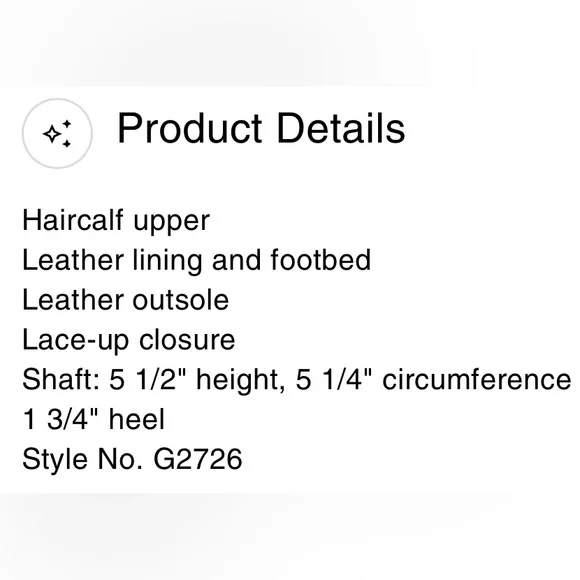 COACH Lace Up Leopard Print Bootie Size 5B New - Picture 14 of 14